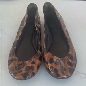 Tory Burch Leopard Print Flats